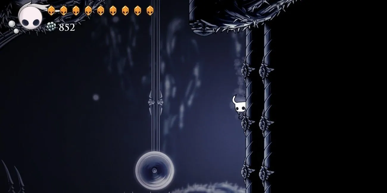 Path of Pain trong Hollow Knight: chuỗi thử thách platforming ẩn yêu cầu nhảy và pogos chính xác từng milimet