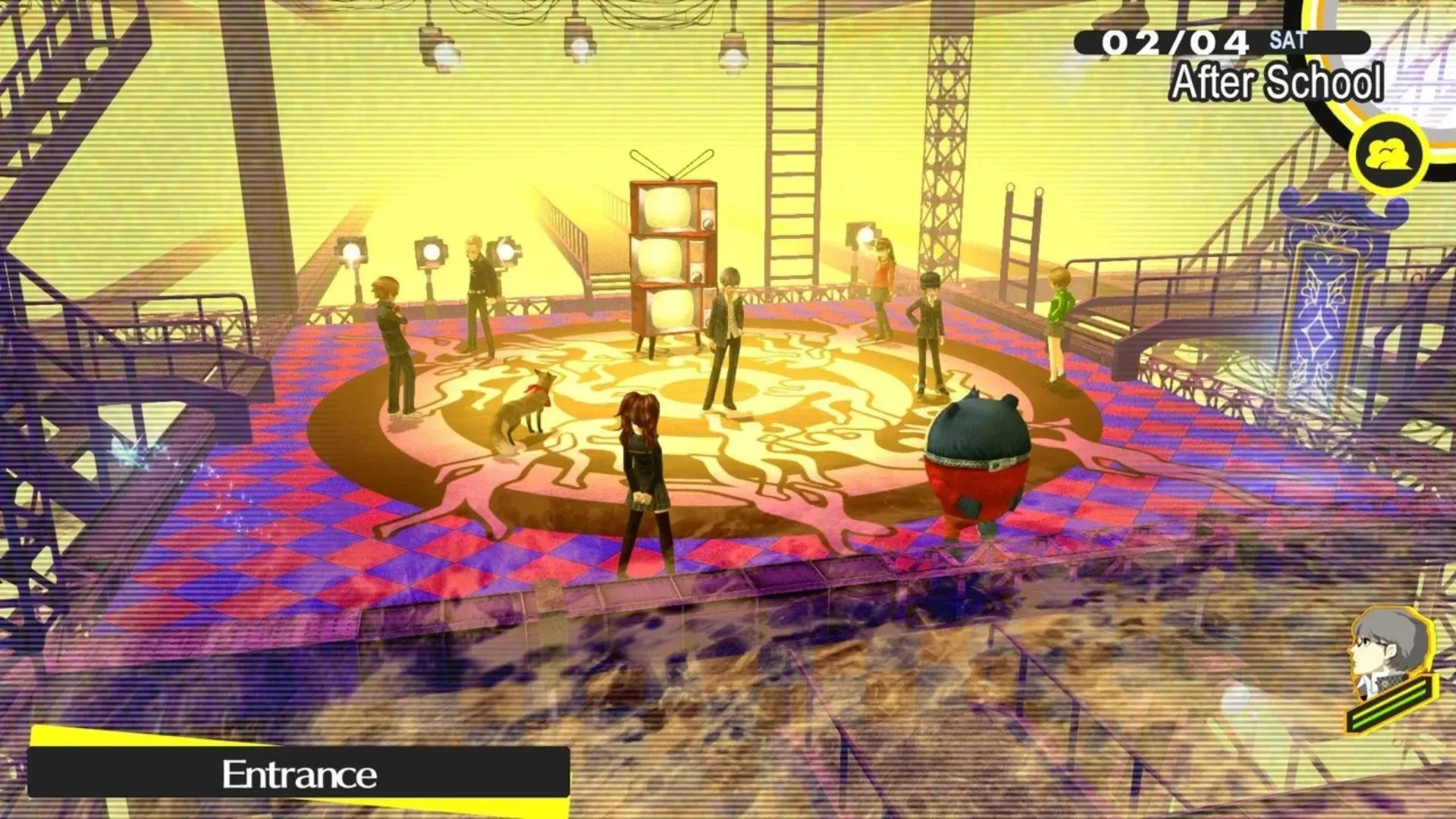 Persona 4 Golden: điều tra án mạng, thế giới trong TV và mascot Teddie đầy lập dị