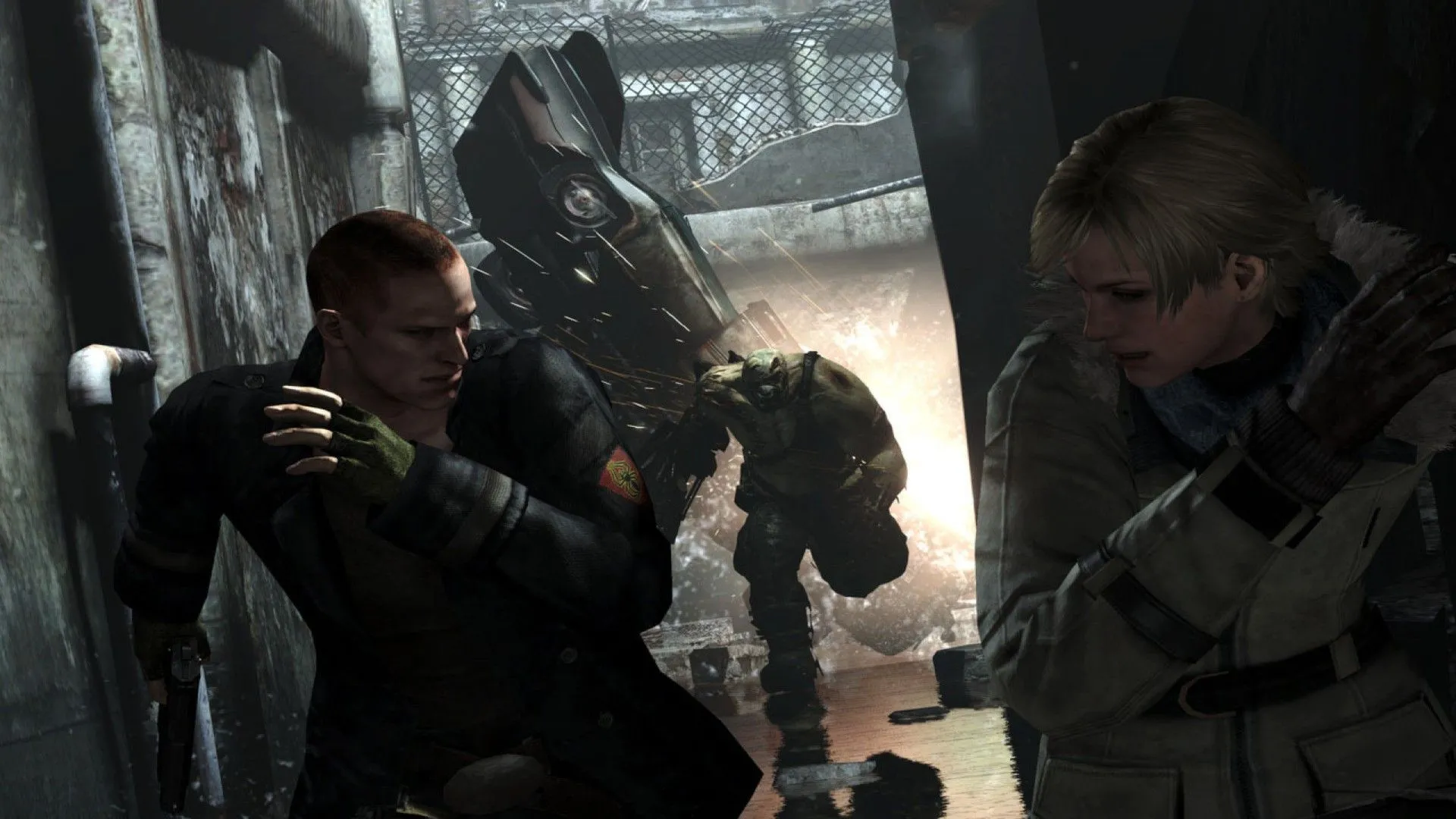 Resident Evil 6 — màn hình gameplay hành động mạnh mẽ