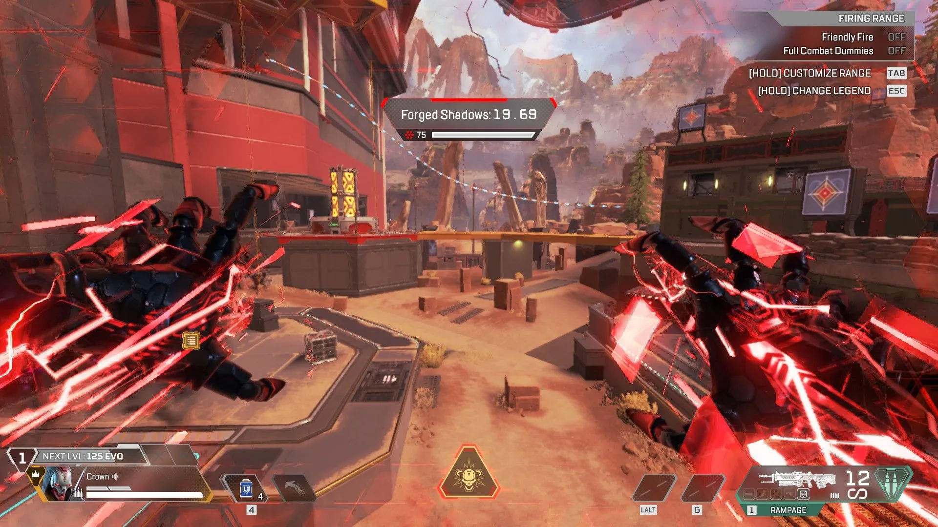 Revenant kích Forged Shadows, nhận khiên 75 HP giúp kéo dài thời gian giao tranh