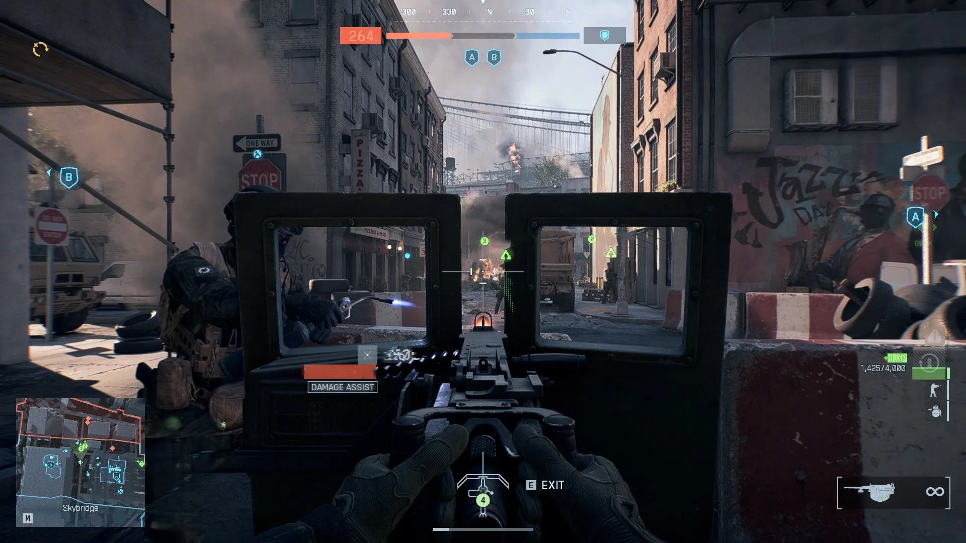 Squad bám sát nhau trong một trận chiến của Battlefield 6, tăng assist và revive